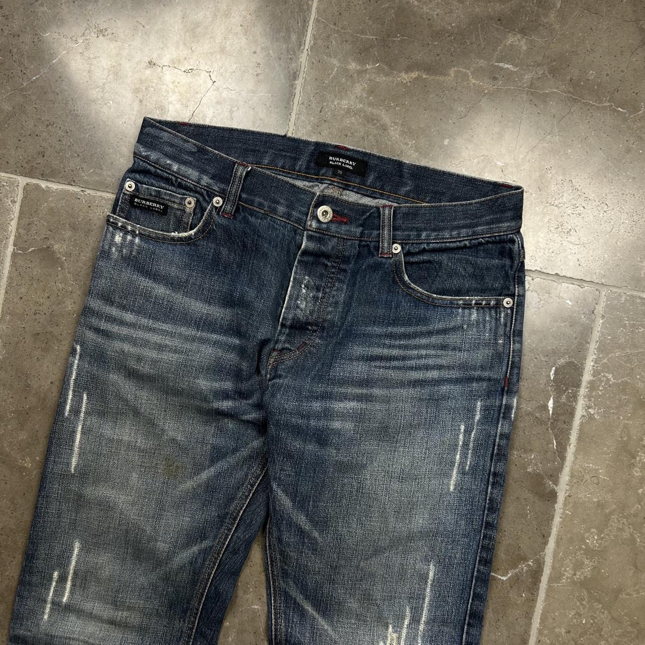 Vintage Burberry Black Label Relaxed Straight Jeans W30 L30