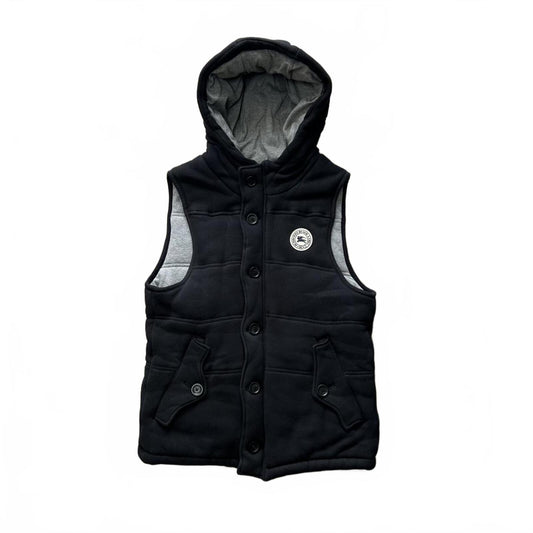 Burberry Black Label Padded Gilet Hooded Vest Jacket S