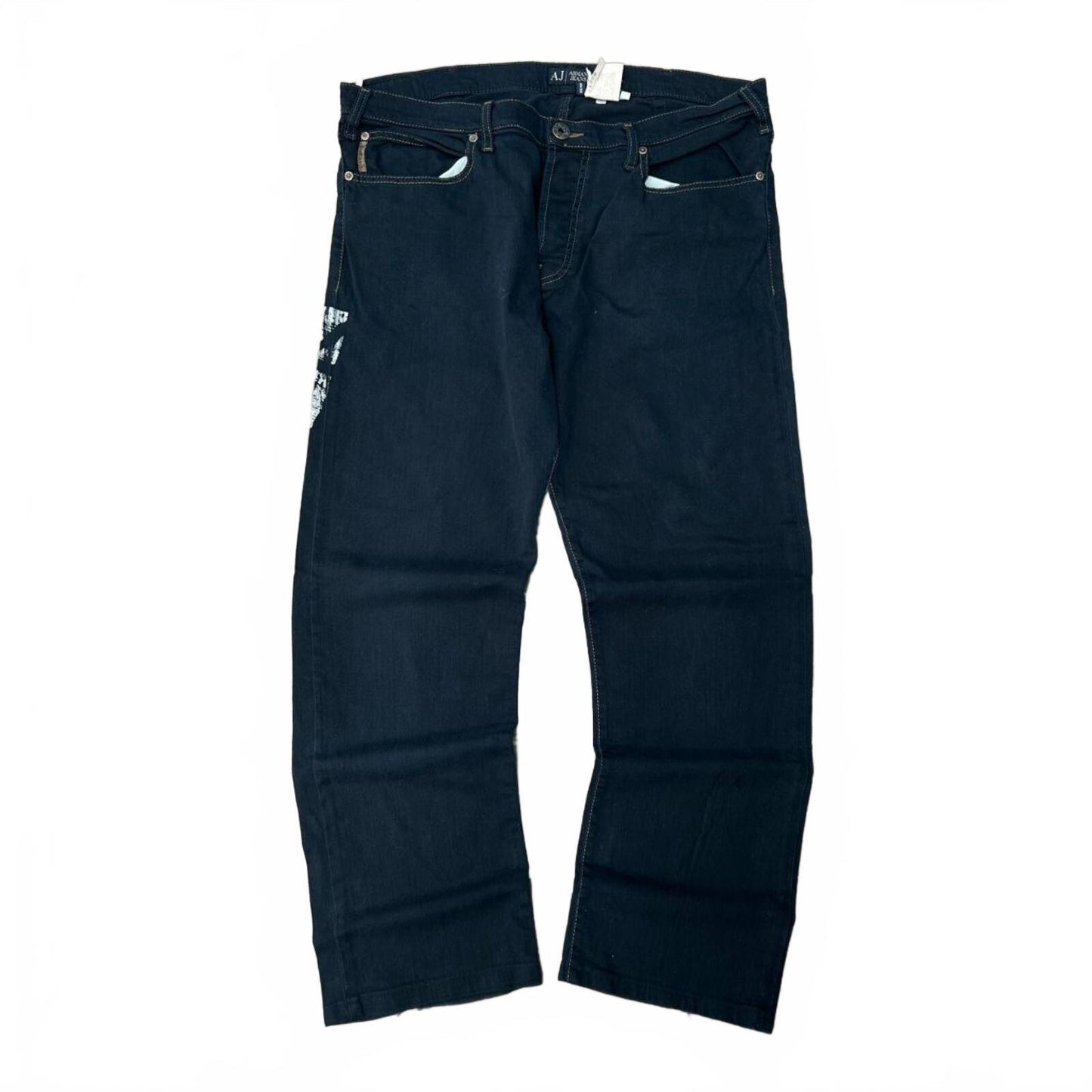 Vintage Armani Jeans Relaxed Straight Jeans W38 L29