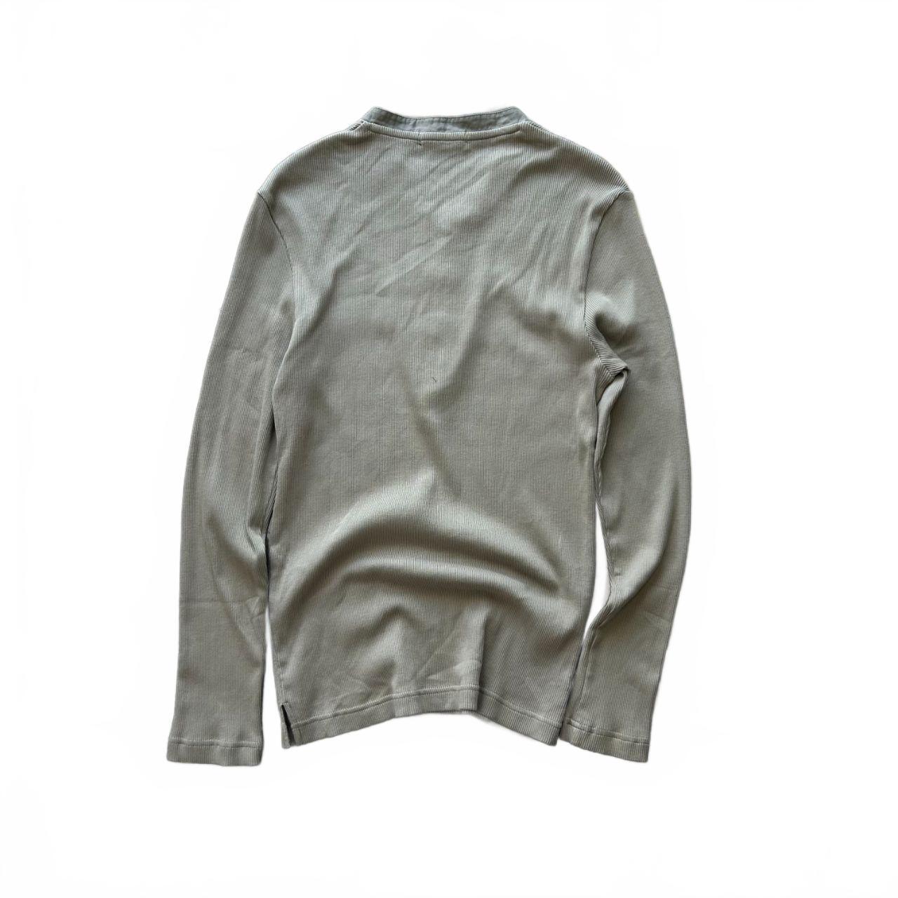 Burberry Black Label Ribbed Henley T Shirt S