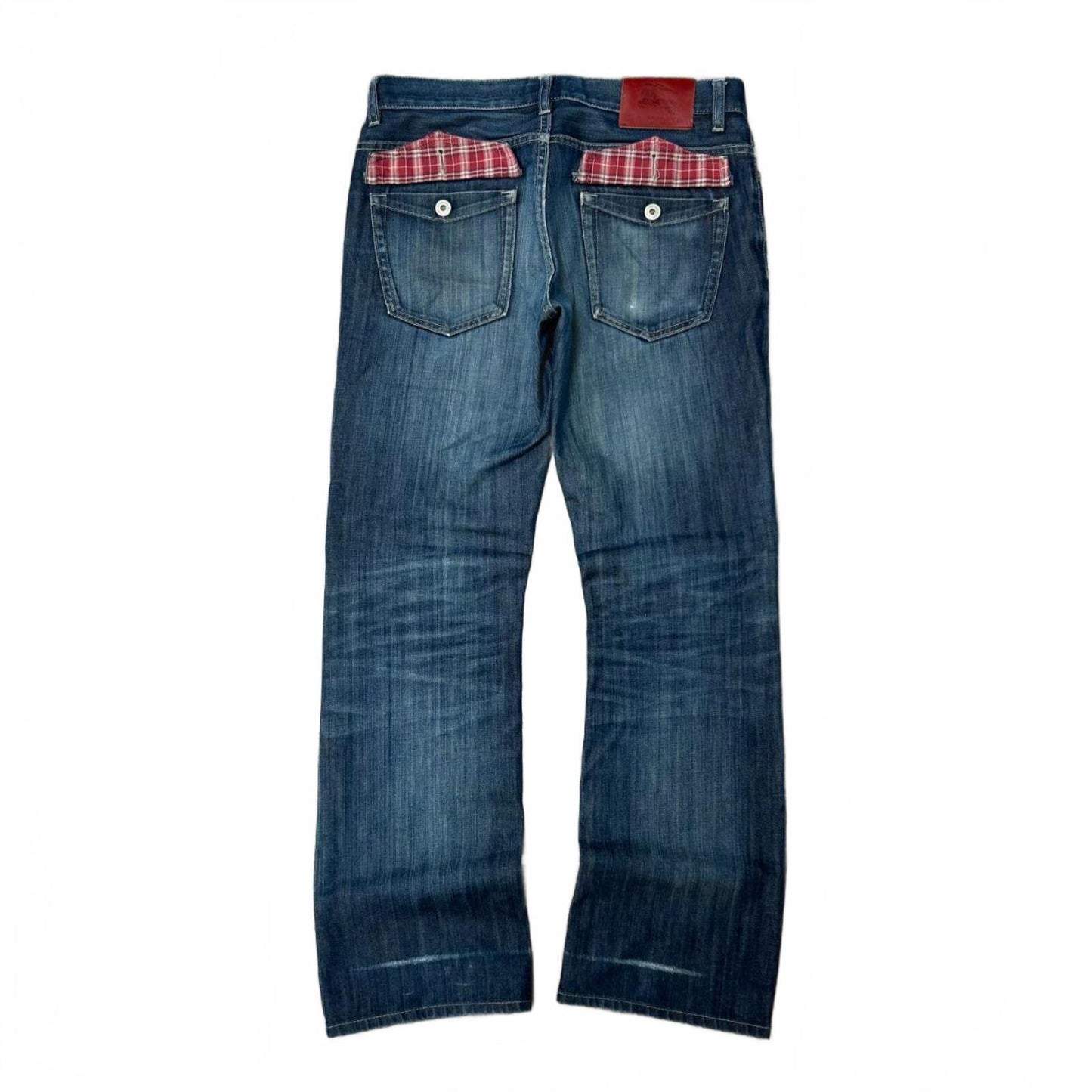 Vintage Burberry Black Label Relaxed Bootcut Jeans W30 L29
