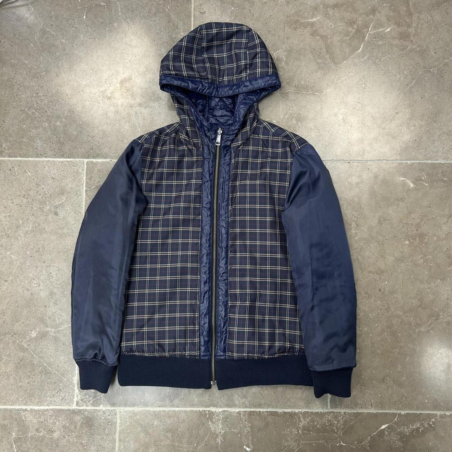 Burberry Black Label Reservable Diamond Stitch Puffer Jacket S