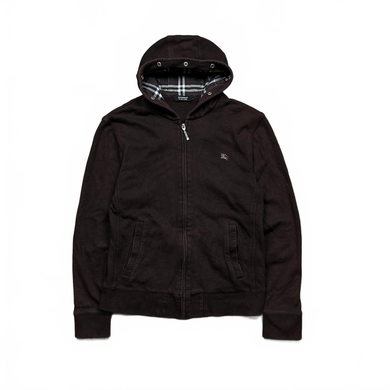 Burberry Black Label Nova Check Zip Up Hoodie S