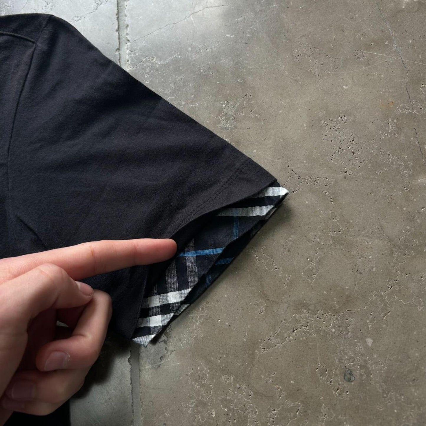 Burberry Blue Label Nova Check Polo Shirt S