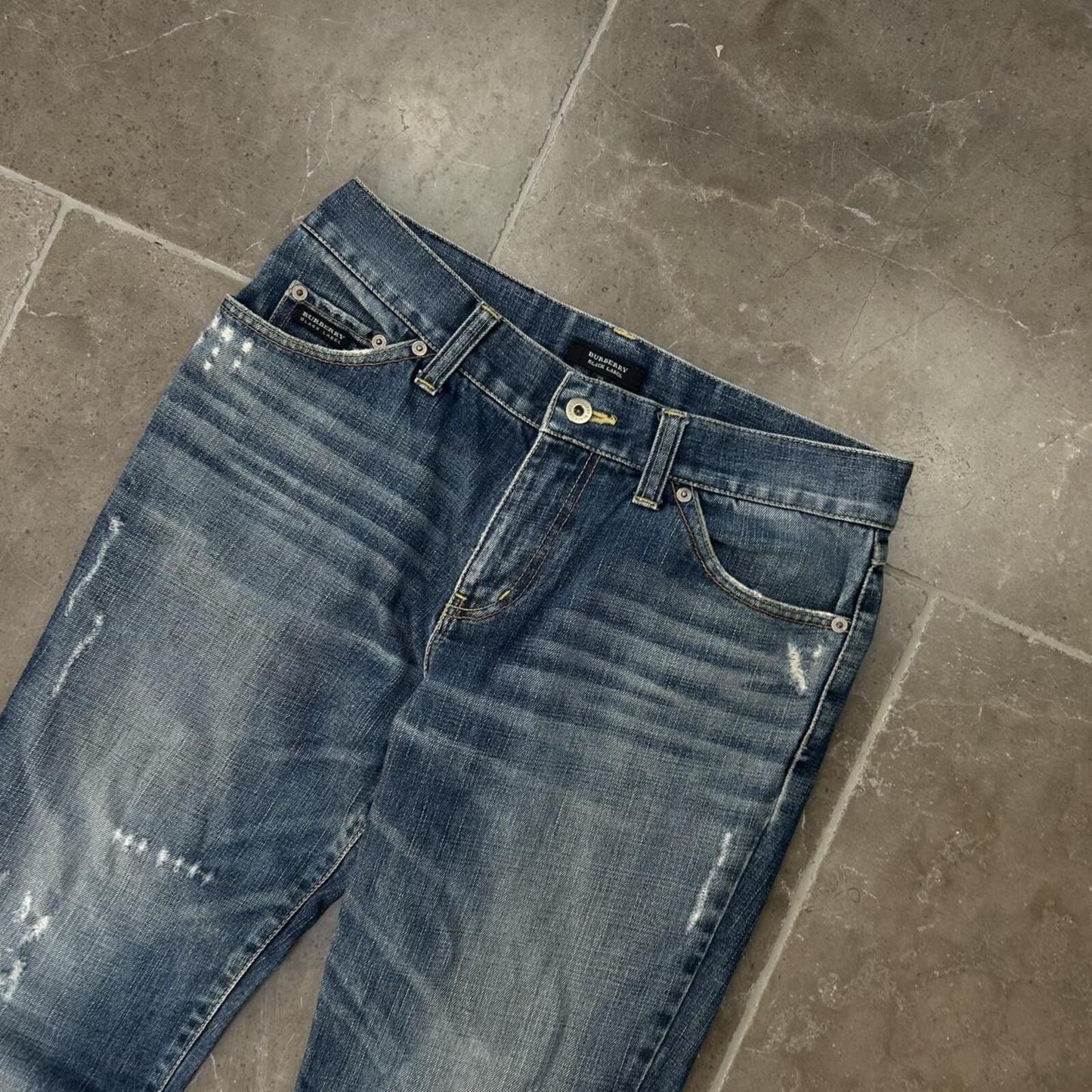 Vintage Burberry Black Label Relaxed Bootcut Jeans W30 L28