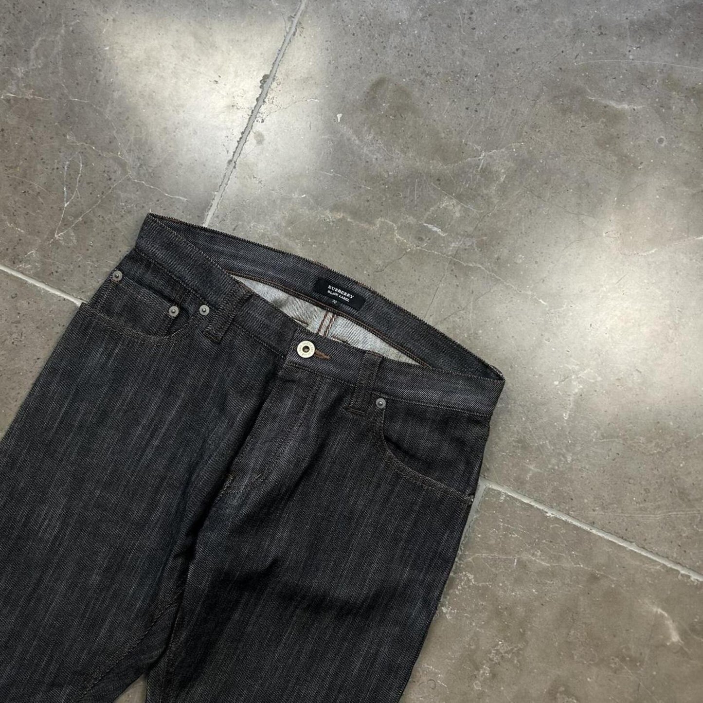 Vintage Burberry Black Label Straight Leg Jeans W28 L31