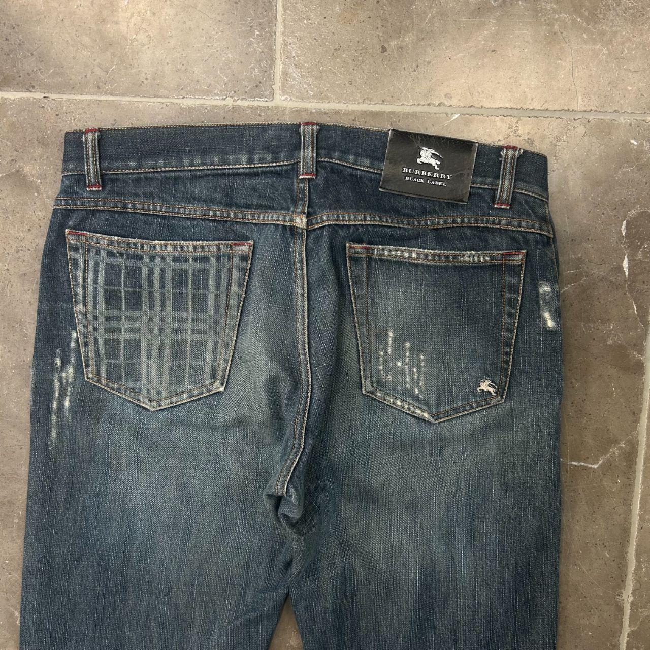 Vintage Burberry Black Label Relaxed Straight Jeans W32 L32