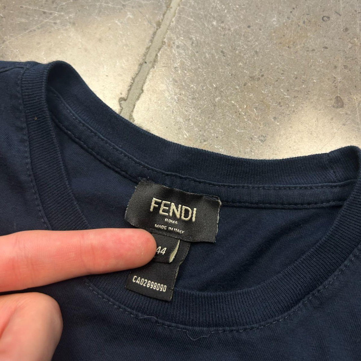 Fendi Monster Eye Zip Shirt S