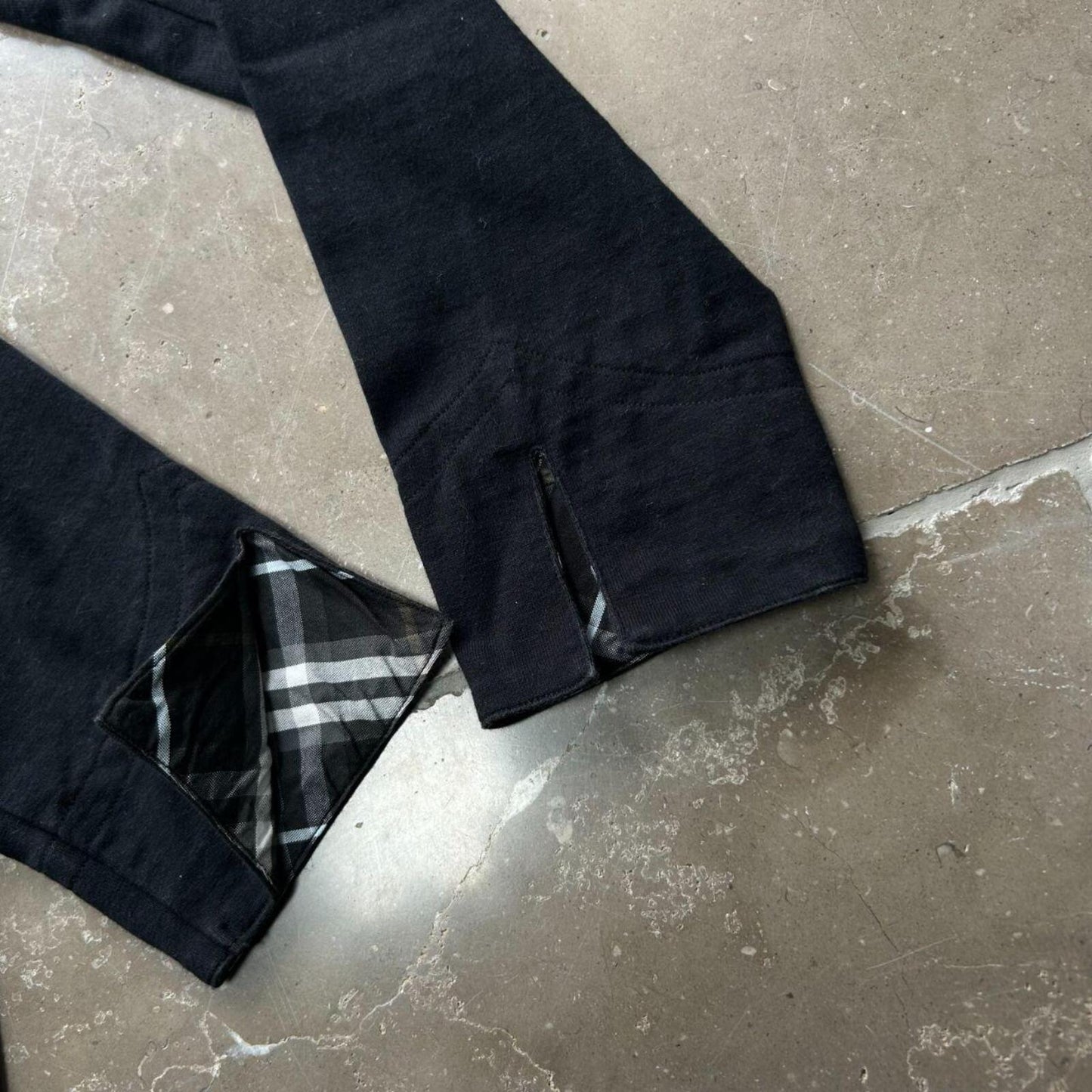 Burberry Blue Label Nova Check Cotton Henley T Shirt M