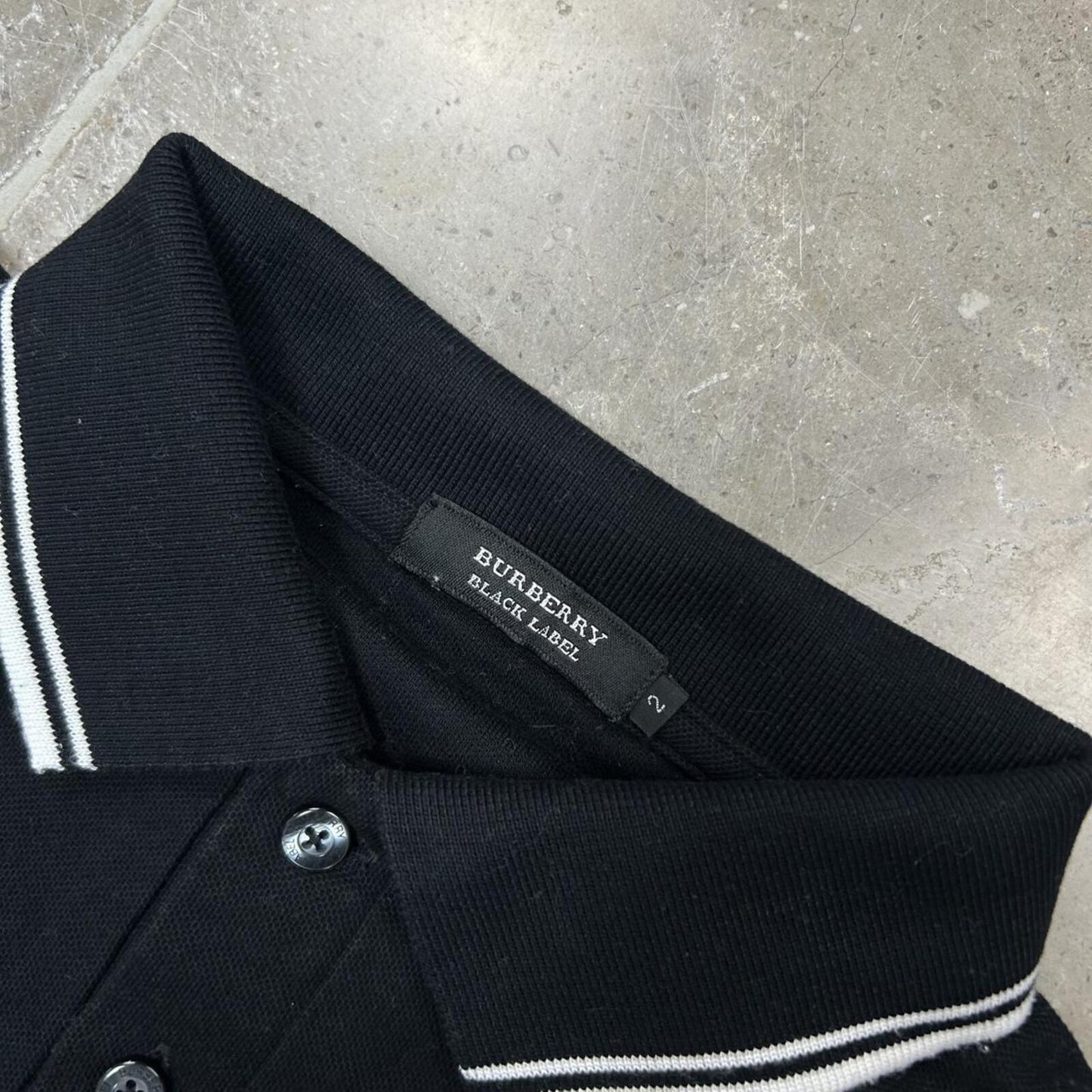 Burberry Black Label Short Sleeve Polo Shirt S
