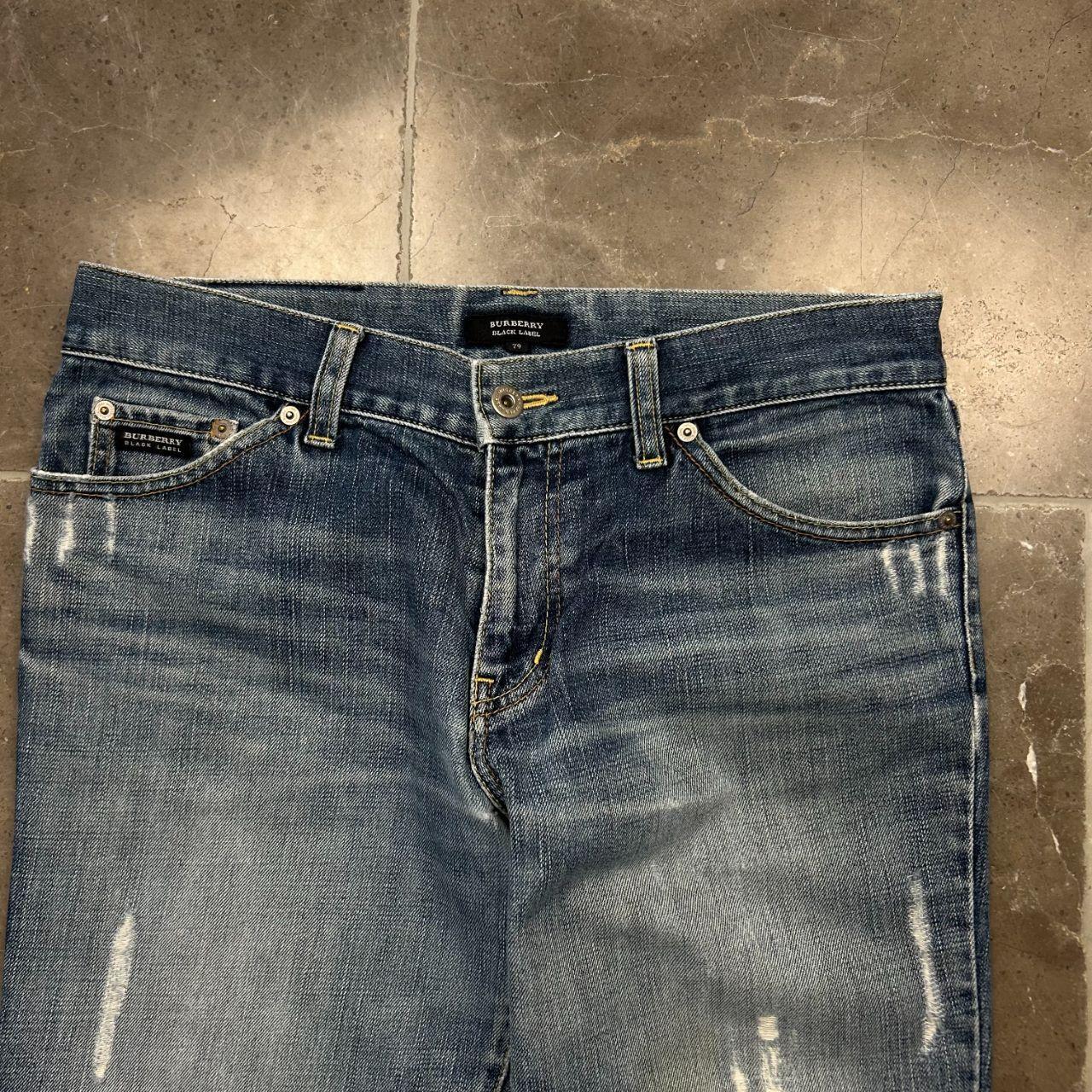 Vintage Burberry Black Label Relaxed Bootcut Jeans W32 L29