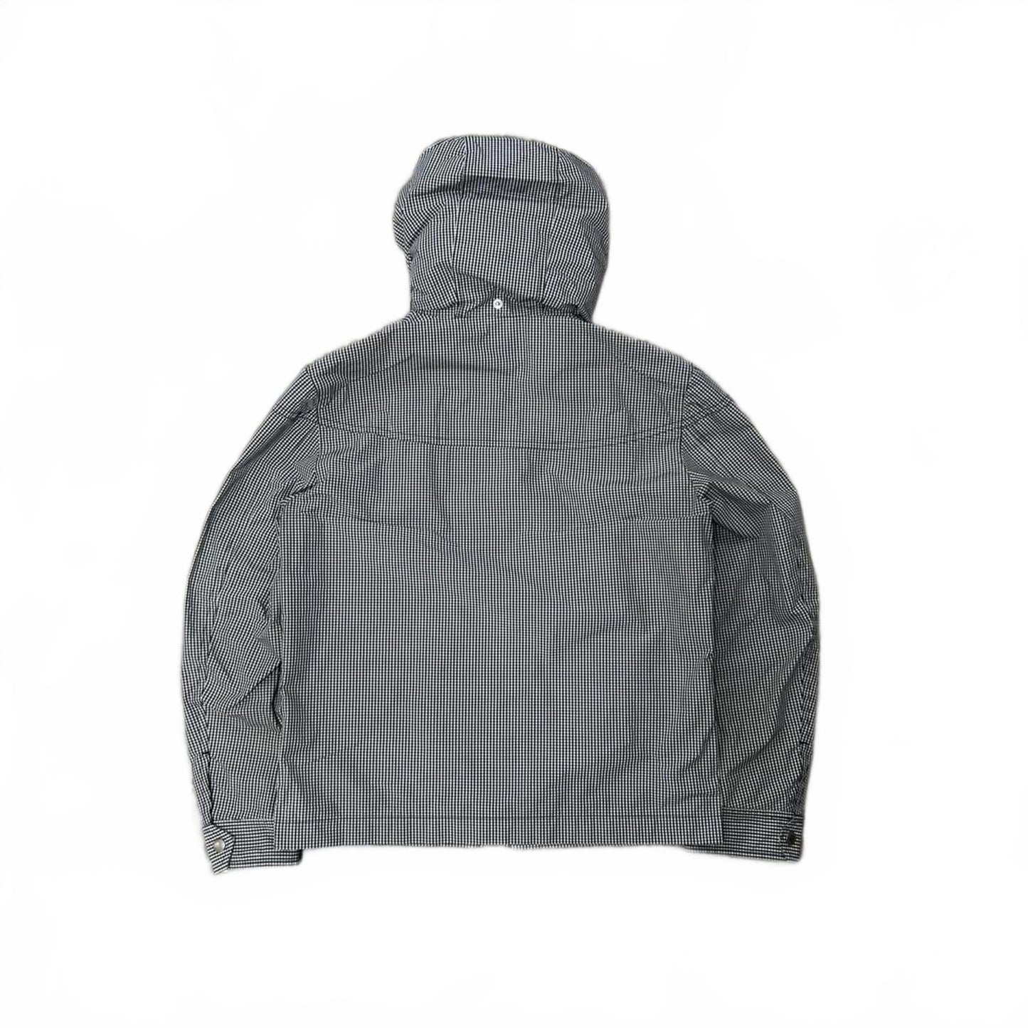Burberry Black Label Gingham Check Windbreaker Jacket S
