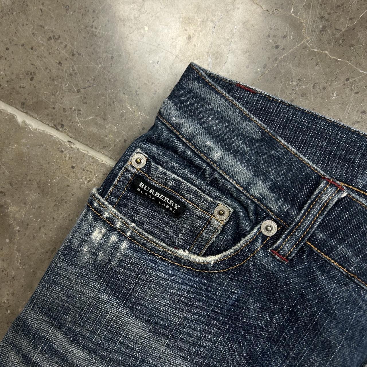 Vintage Burberry Black Label Relaxed Straight Jeans W30 L30