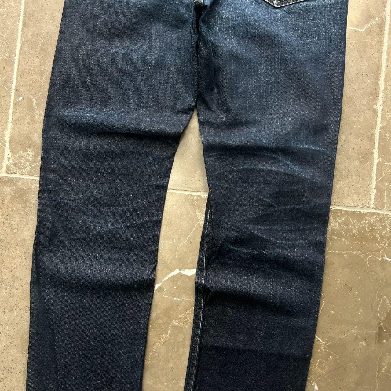 Vintage Burberry Black Label Slim Raw Denim Jeans W30 L29