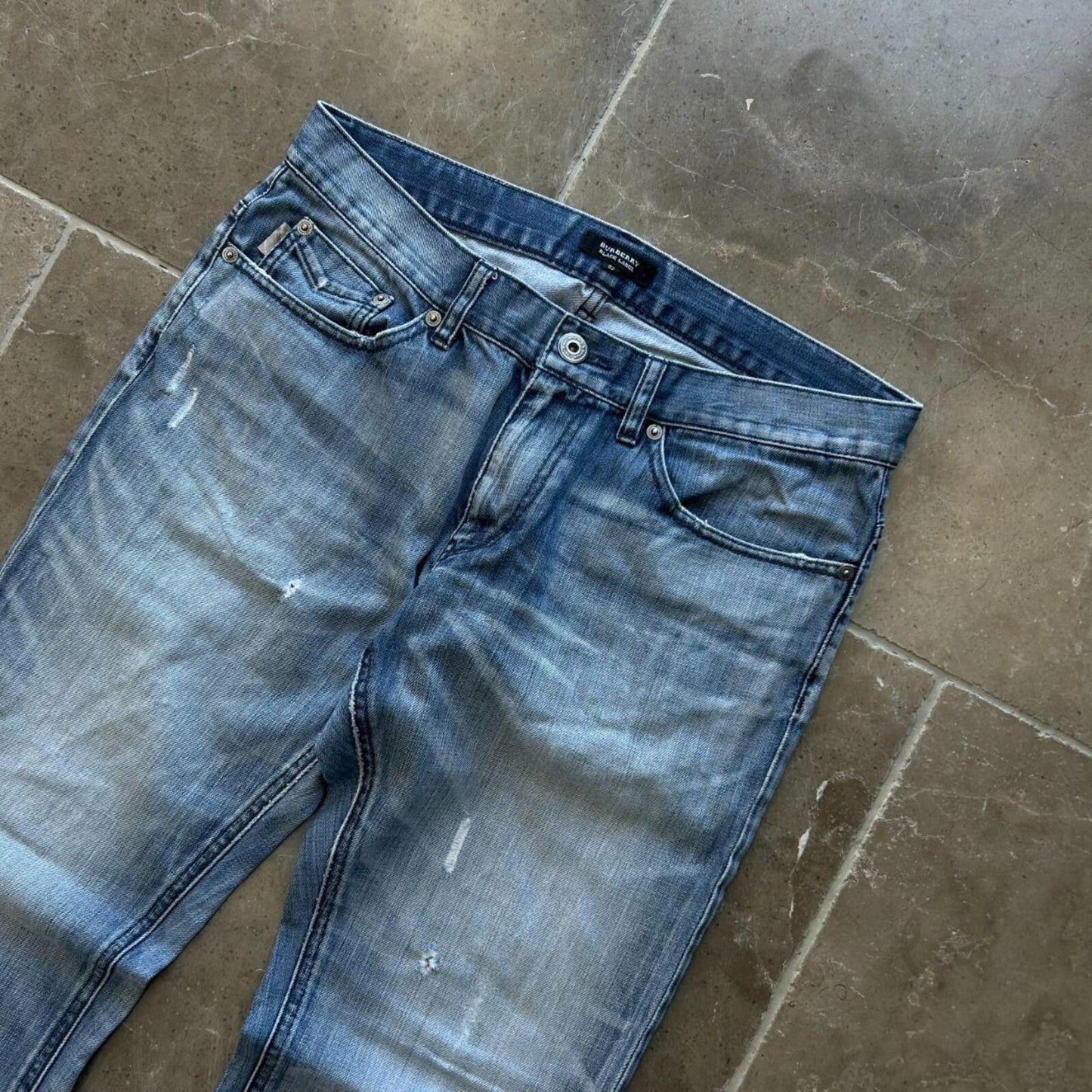 Vintage Burberry Black Label Relaxed Straight Jeans W32 L29