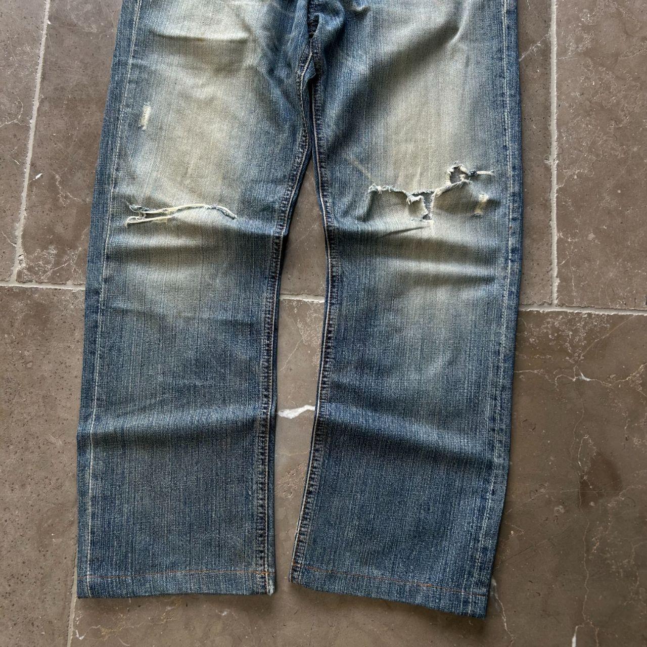 Vintage Burberry Black Label Relaxed Straight Jeans W30 L27