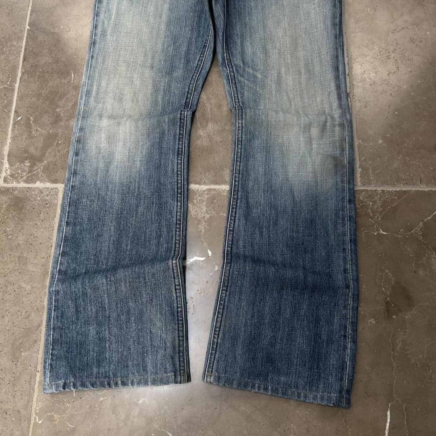 Vintage Burberry Black Label Relaxed Bootcut Jeans W32 L30