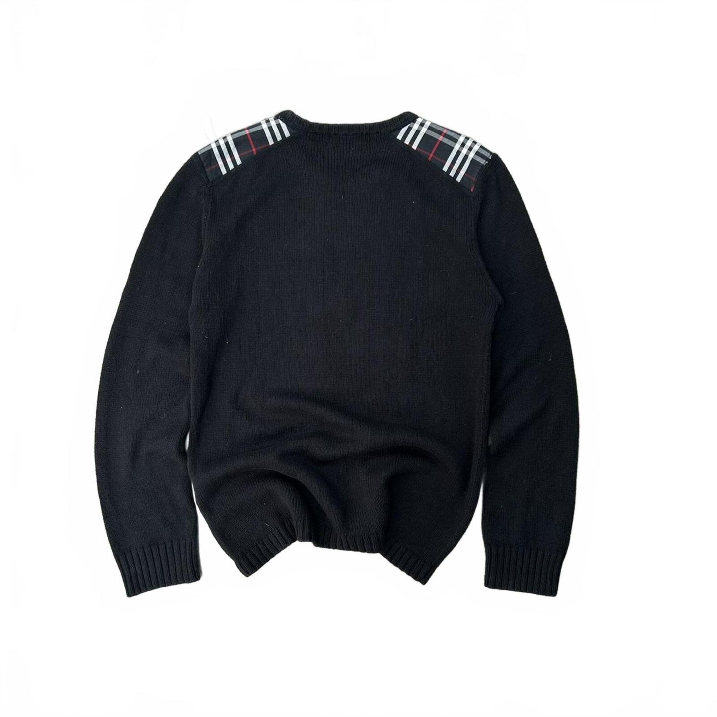 Burberry Black Label Nova Check Knit Jumper M