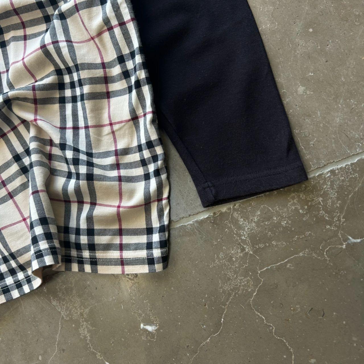 Burberry London Nova Check Long Sleeve T Shirt M