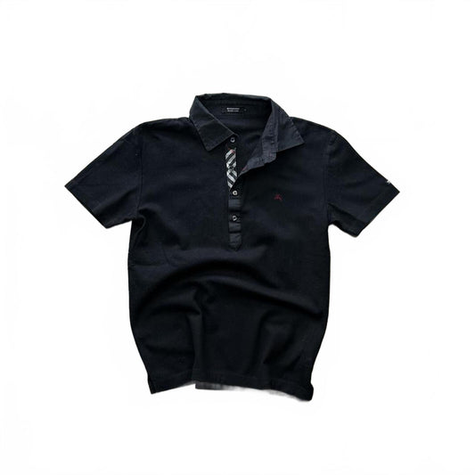 Burberry Black Label Nova Check Polo Shirt S