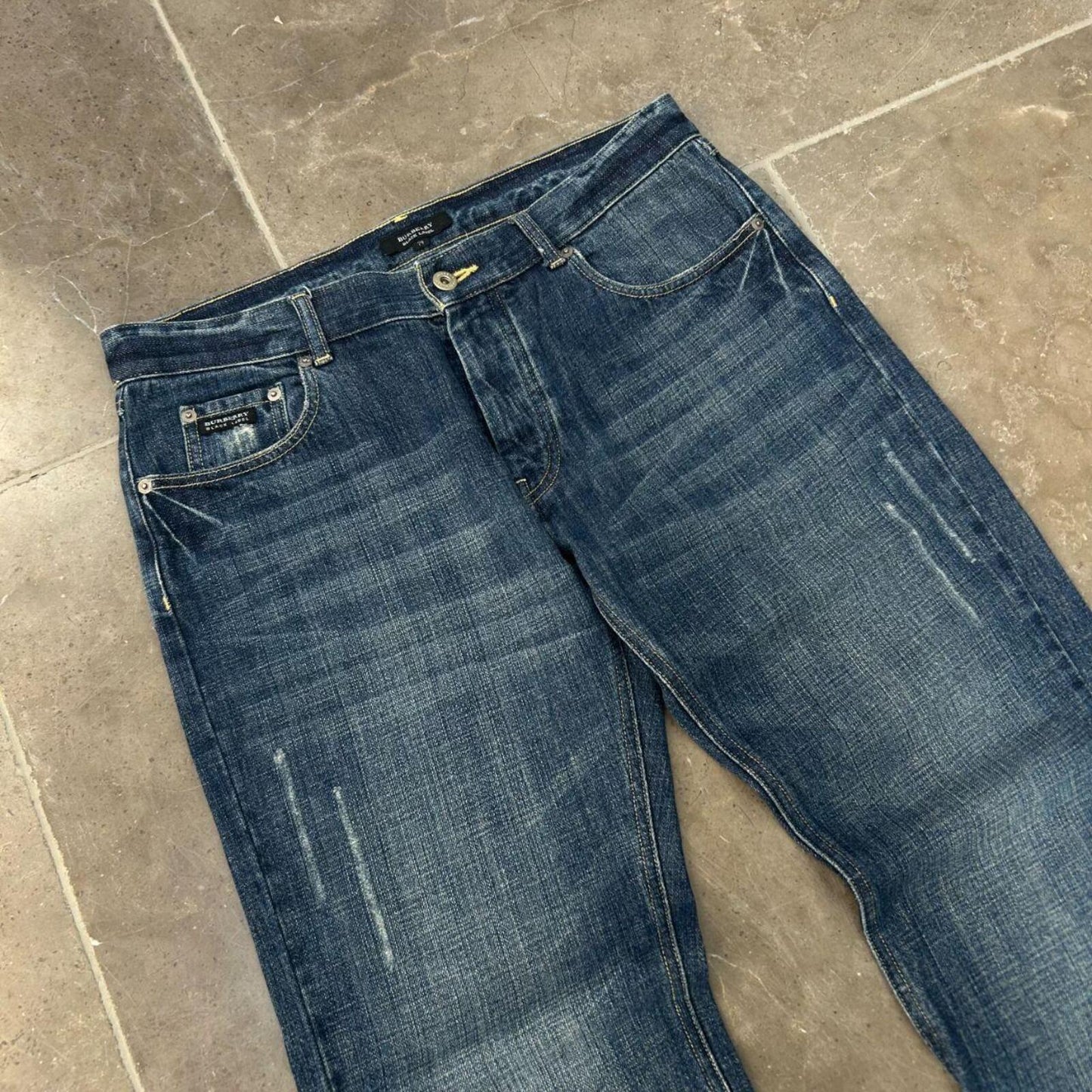 Vintage Burberry Black Label Relaxed Bootcut Jeans W32 L29