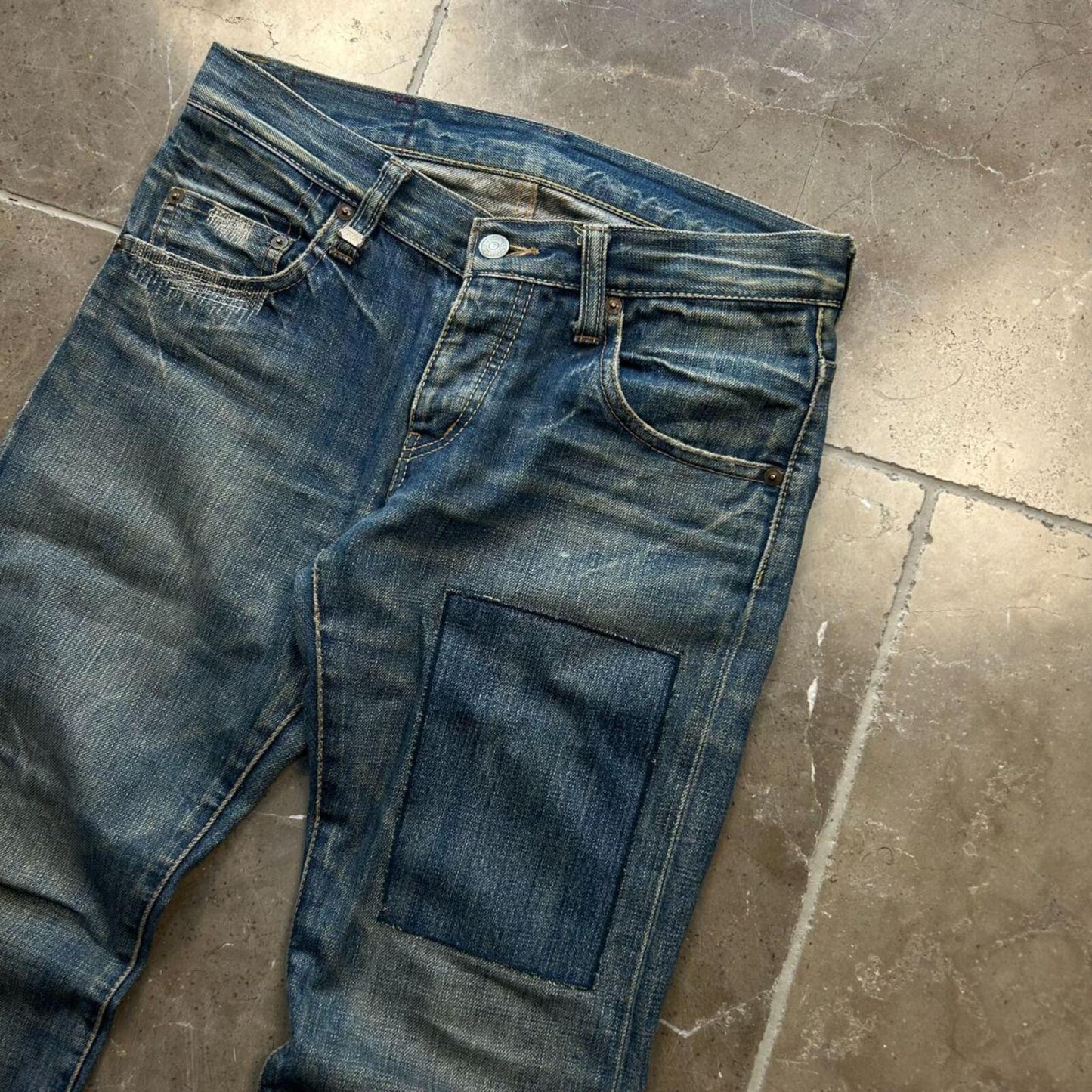 Hysteric Glamour Kinky Slim Straight Studded Denim Jeans W29 L31