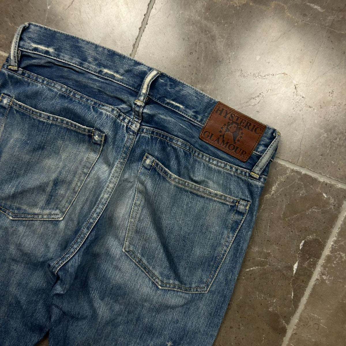 Hysteric Glamour Slim Skinny Studded Selvage Denim Jeans W28 L32