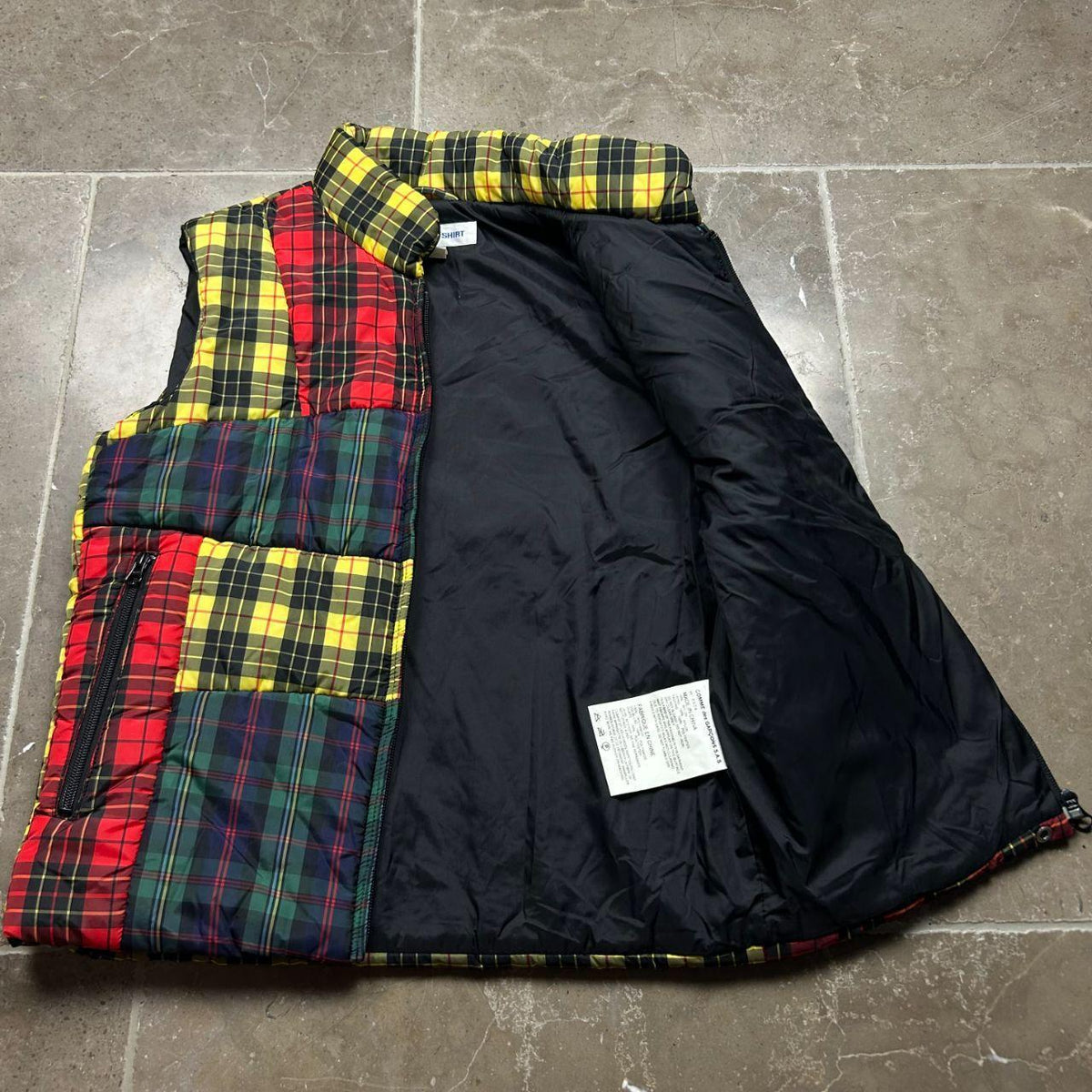 Comme des Garcons SHIRT Puffer Gilet Vest Jacket XS