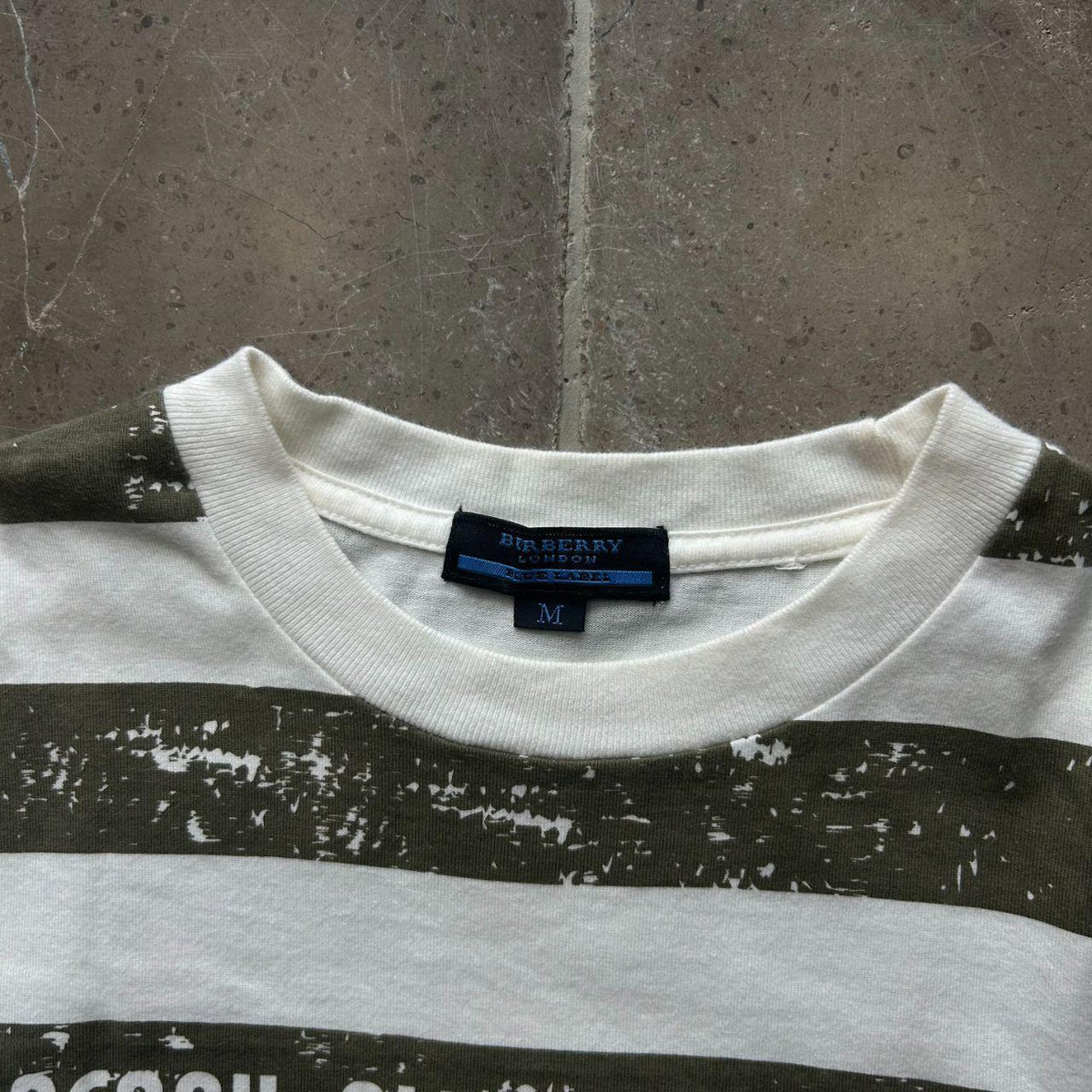 Burberry Blue Label Striped T Shirt M