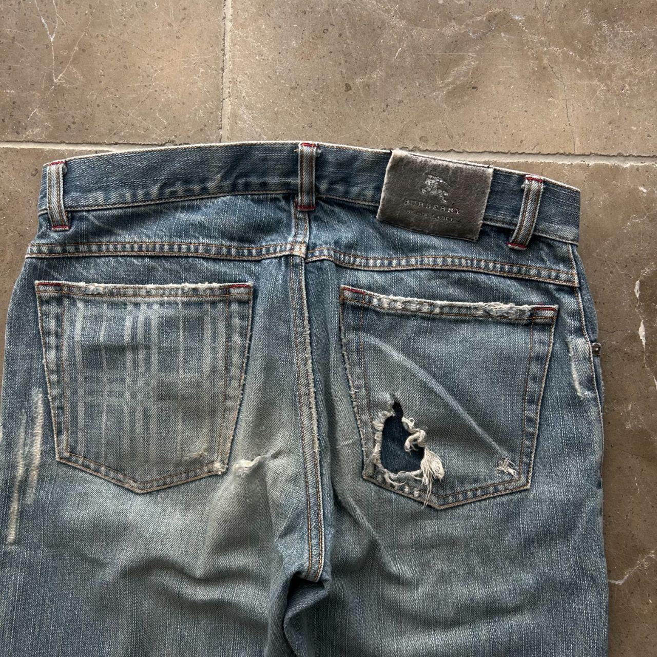 Vintage Burberry Black Label Relaxed Straight Jeans W30 L31