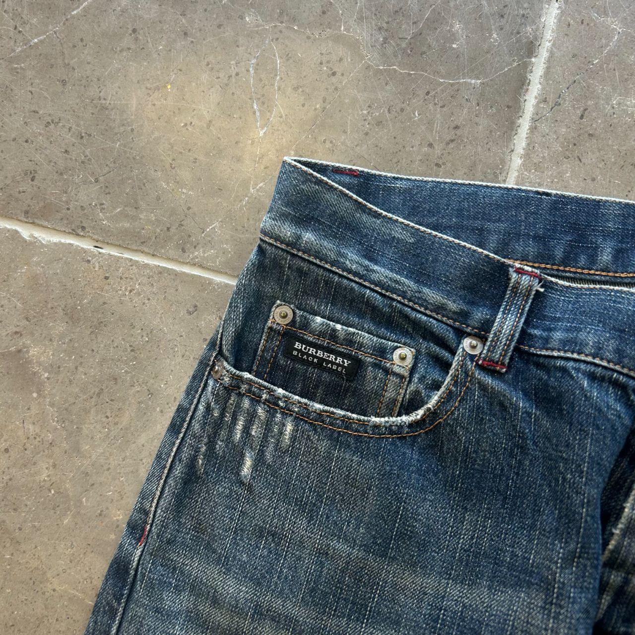 Vintage Burberry Black Label Relaxed Straight Jeans W30 L28