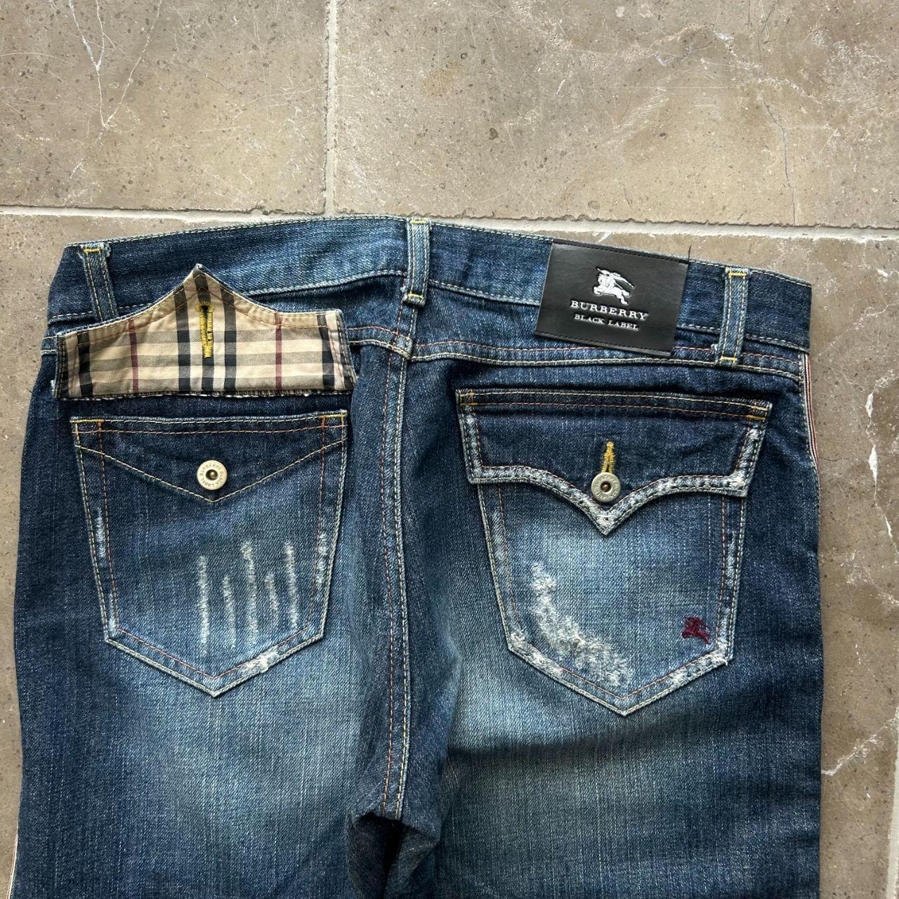 Vintage Burberry Black Label Relaxed Straight Jeans W30 L30