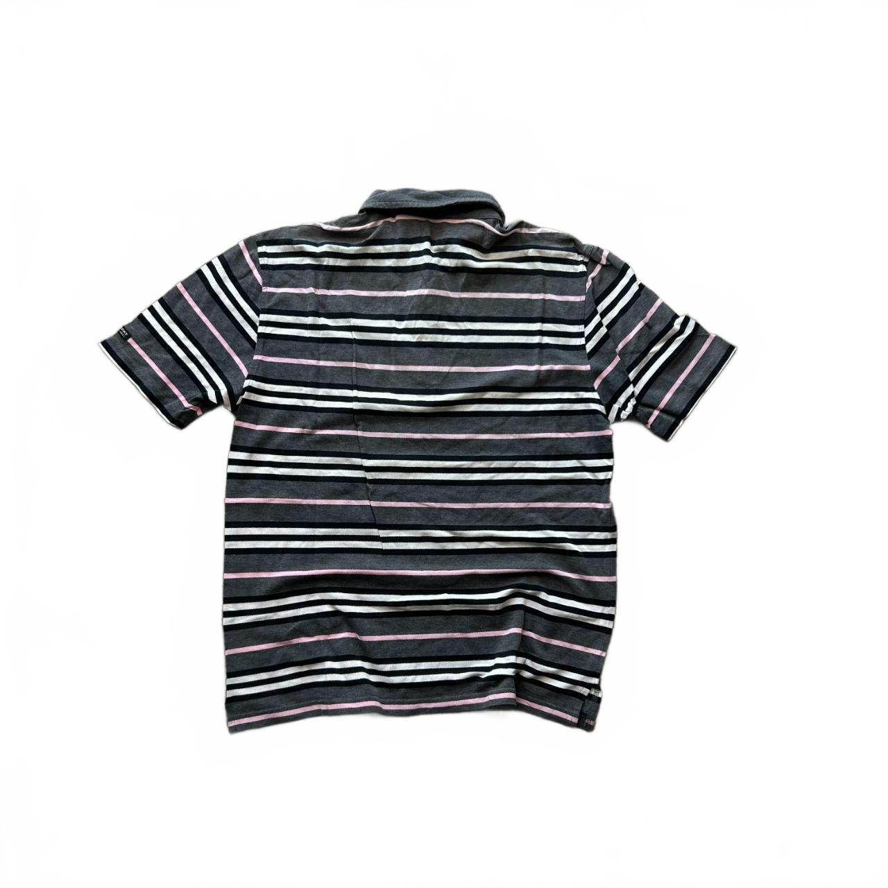 Burberry Black Label Striped Polo Shirt S