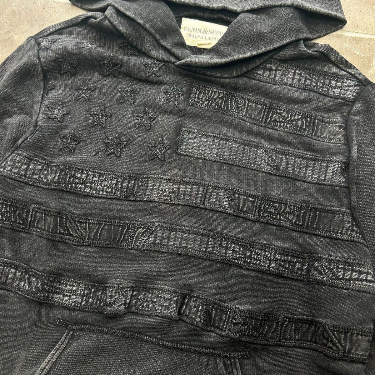 Ralph Lauren Denim and Supply USA Hoodie S