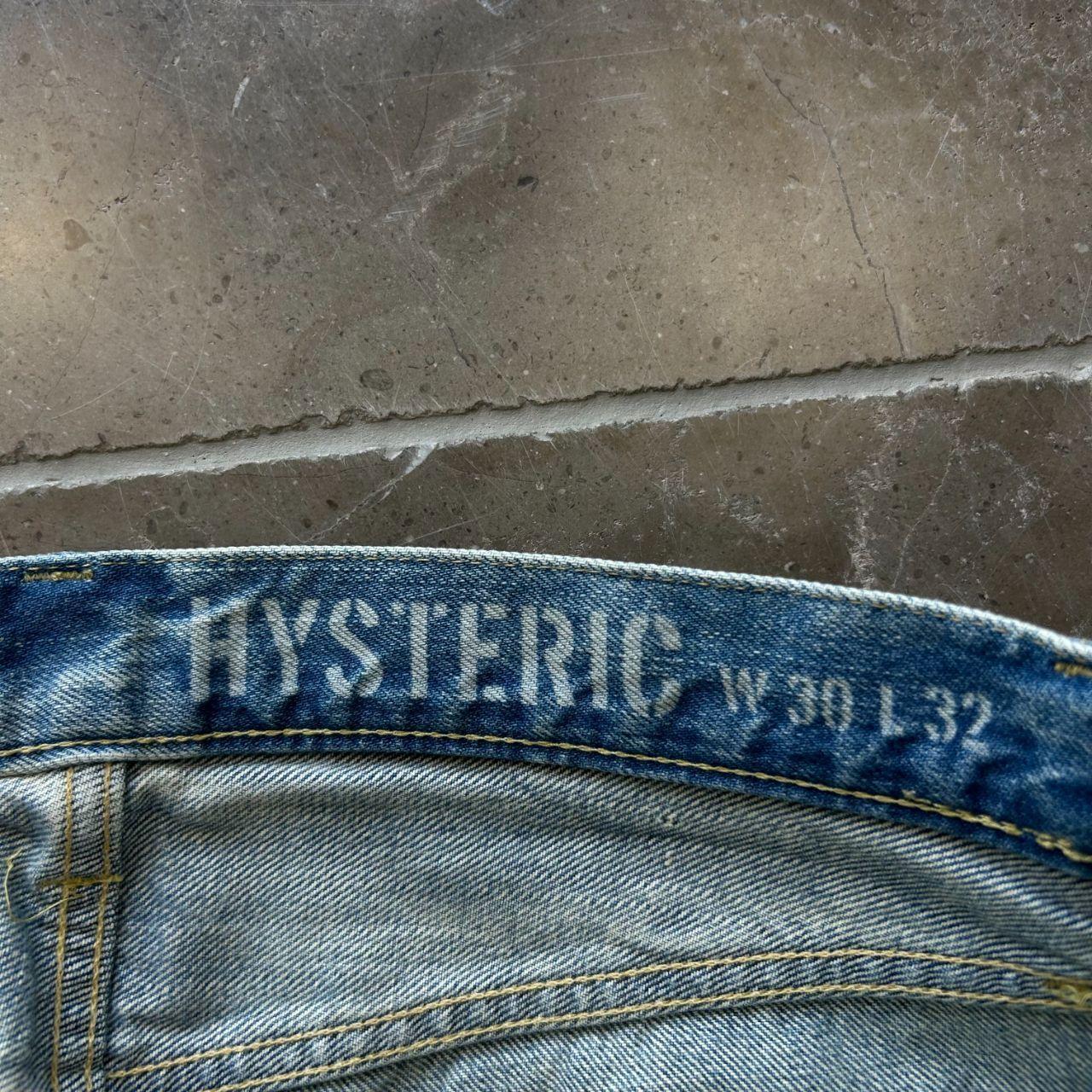 Hysteric Glamour Slim Fit Studded Distressed Denim Jeans W30 L31