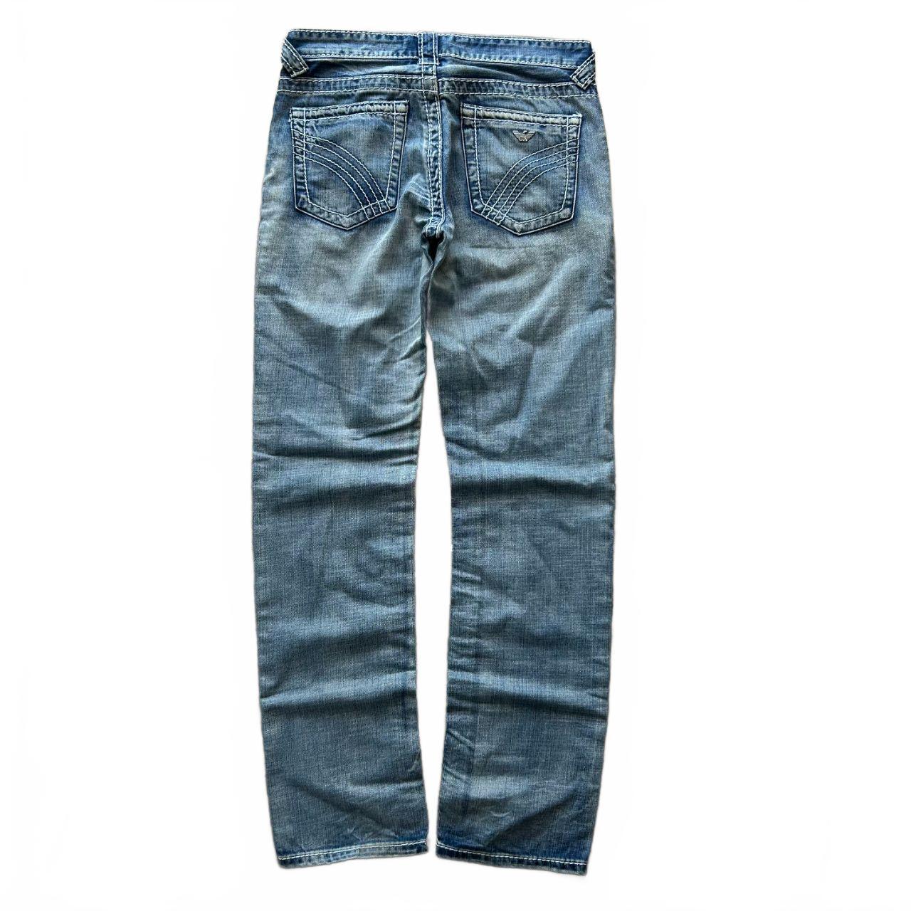 Vintage Emporio Armani Jeans Straight Relaxed Straight Jeans W32 L32