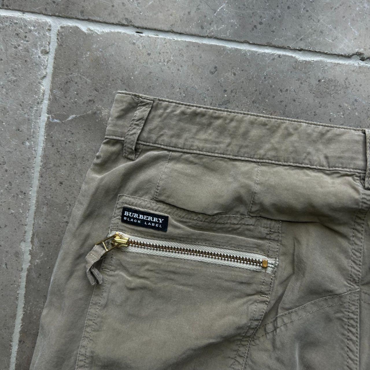 Vintage Burberry Black Label Relaxed Fit Cargo Pants Trousers W29 L29