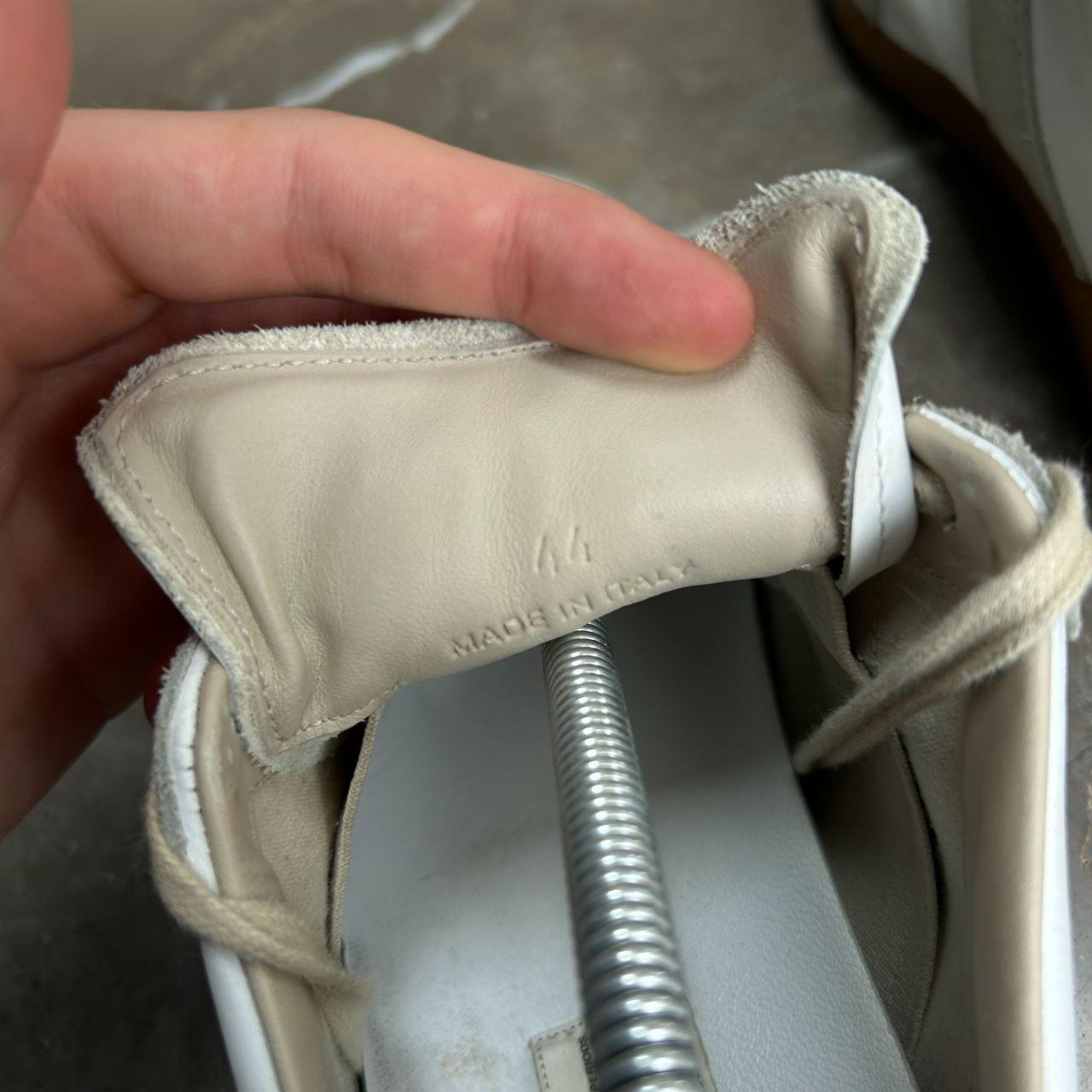 Maison Margiela Gats Low Top Trainers White UK 10