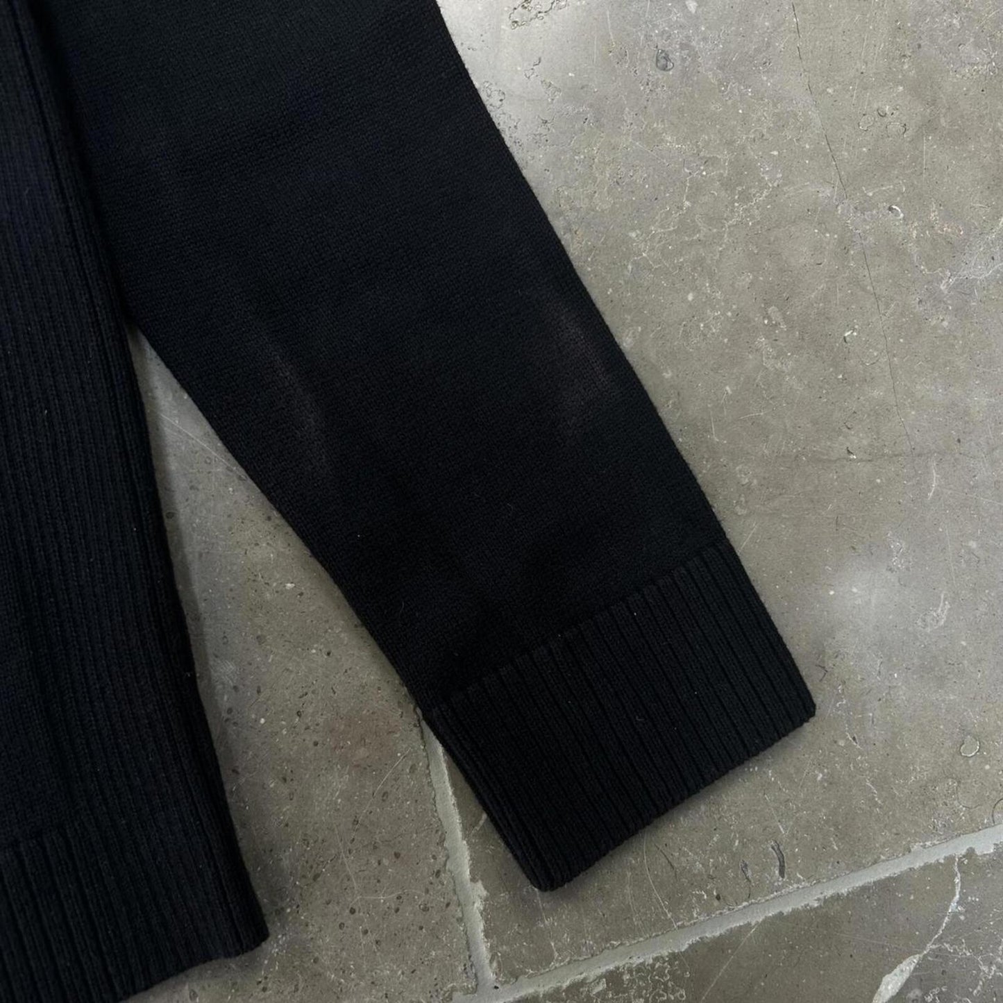 Burberry Black Label Nova Check Knit Zip Up Jumper S