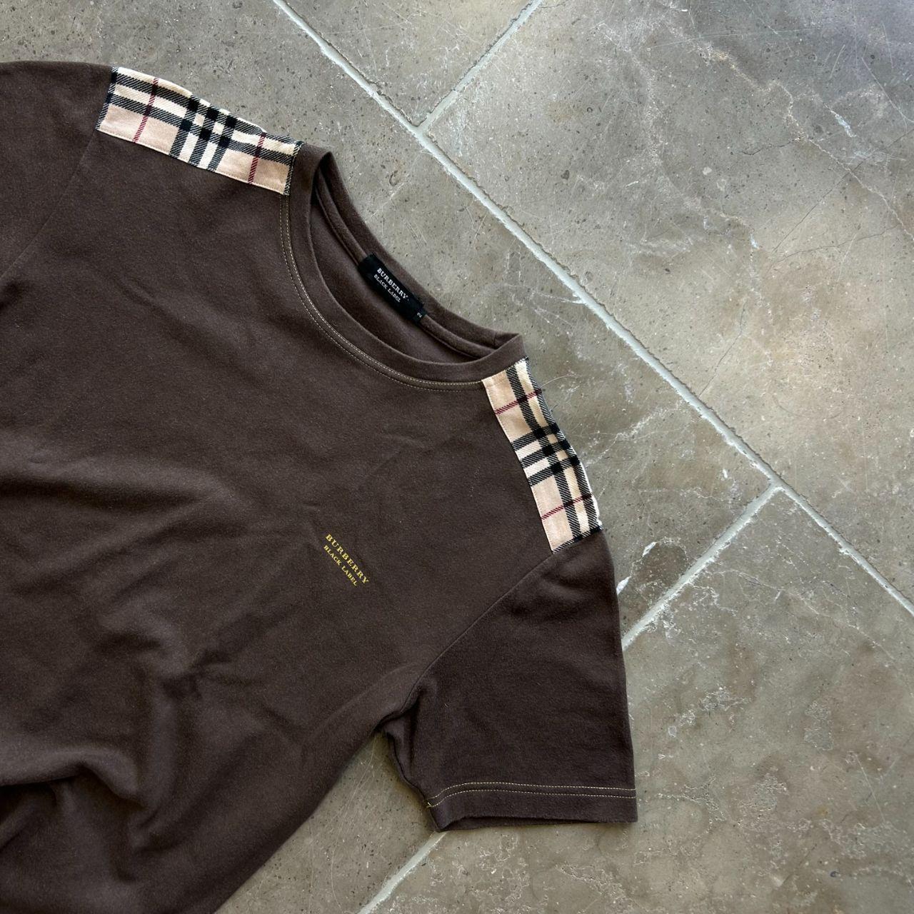 Burberry Black Label Nova Check Short Sleeve T Shirt S