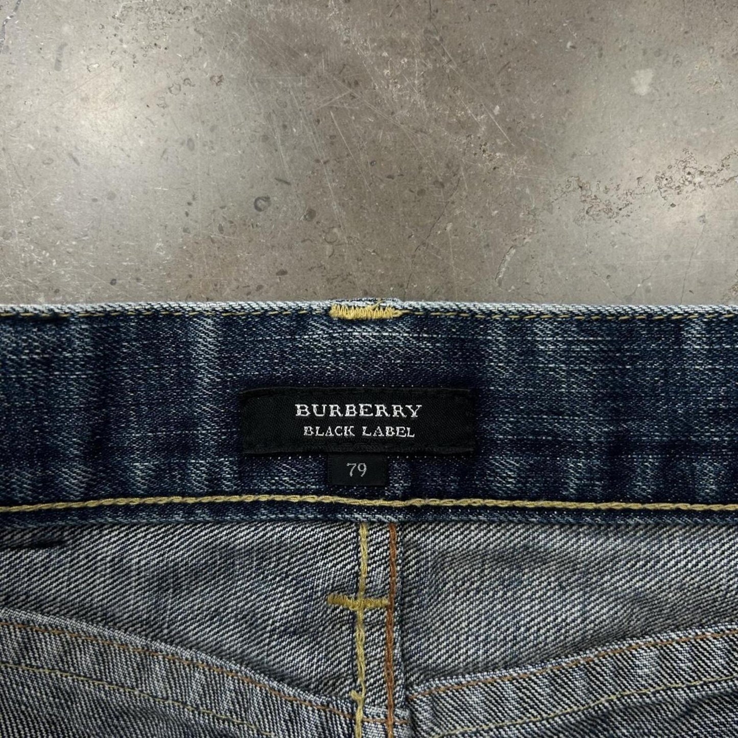 Vintage Burberry Black Label Relaxed Bootcut Jeans W30 L28