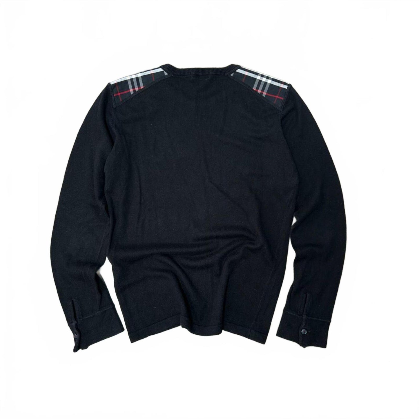 Burberry Black Label Nova Check Knit Jumper S