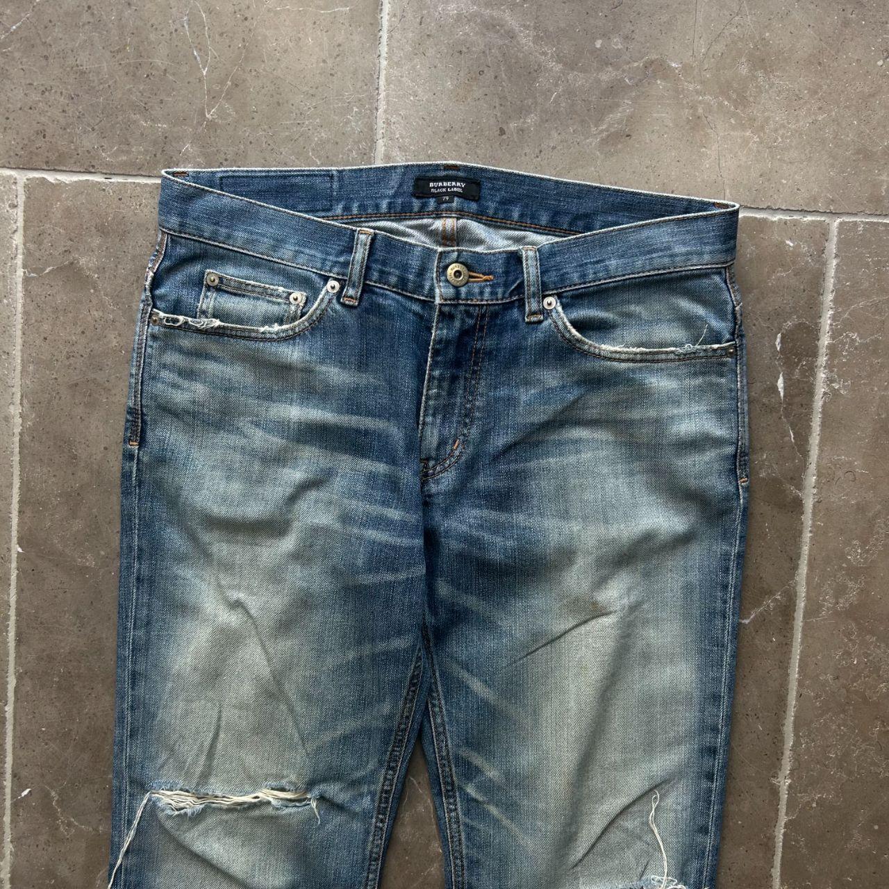Vintage Burberry Black Label Slim Straight Jeans W32 L33