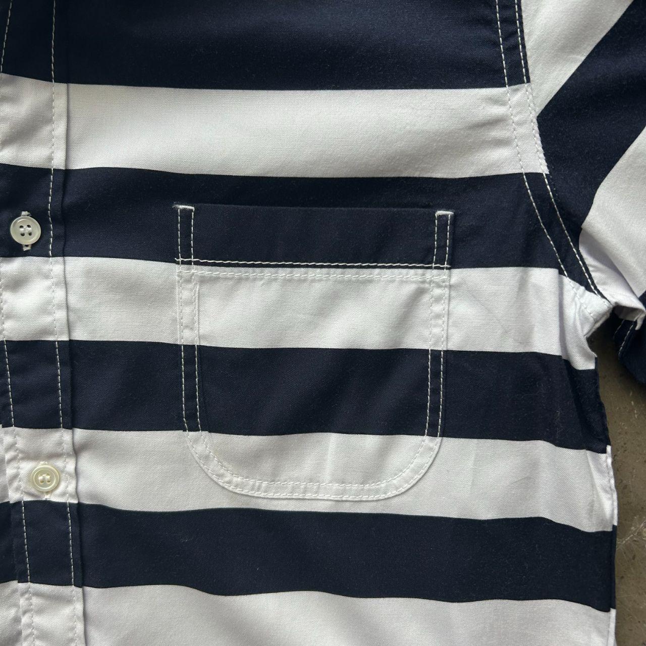 Comme Des Garcons Homme Striped Pocket Shirt S