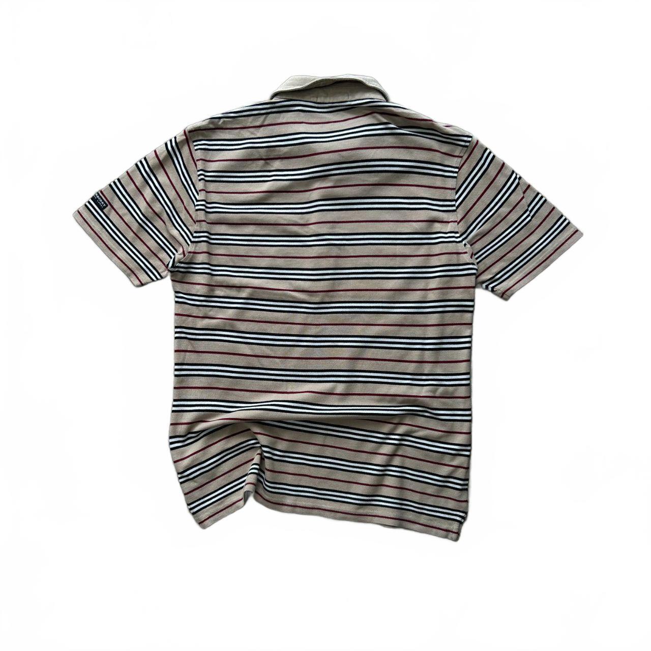 Burberry Black Label Striped Polo Shirt S
