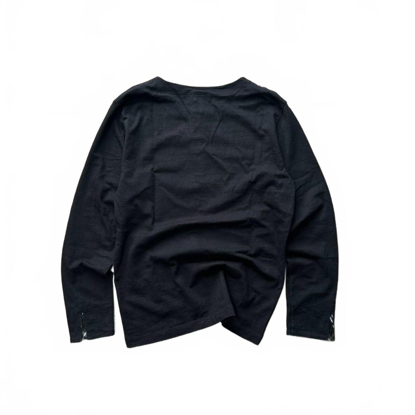 Burberry Blue Label Nova Check Cotton Henley T Shirt M