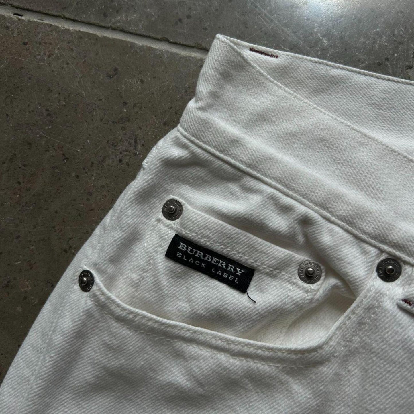 Vintage Burberry Black Label Relaxed Bootcut Jeans W28 L28