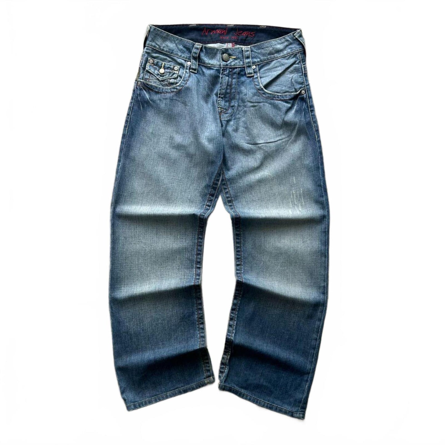 Vintage Armani Jeans Relaxed Straight Jeans W32 L30