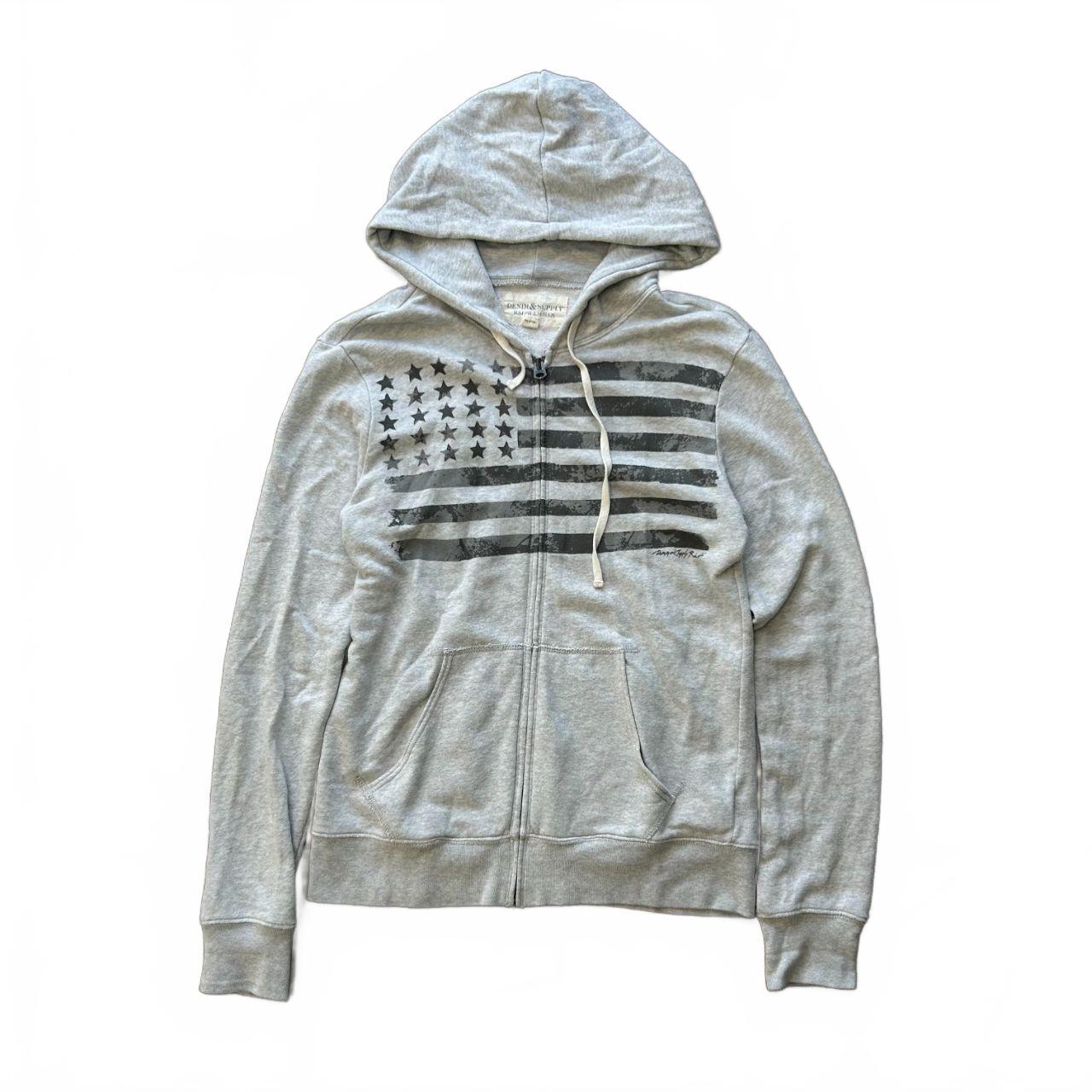 Ralph Lauren Denim and Supply USA Zip Up Hoodie S