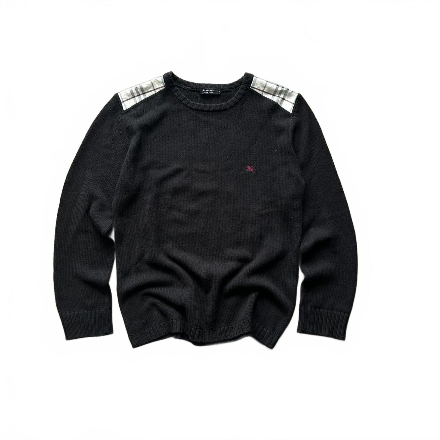 Burberry Black Label Nova Check Knit Jumper M